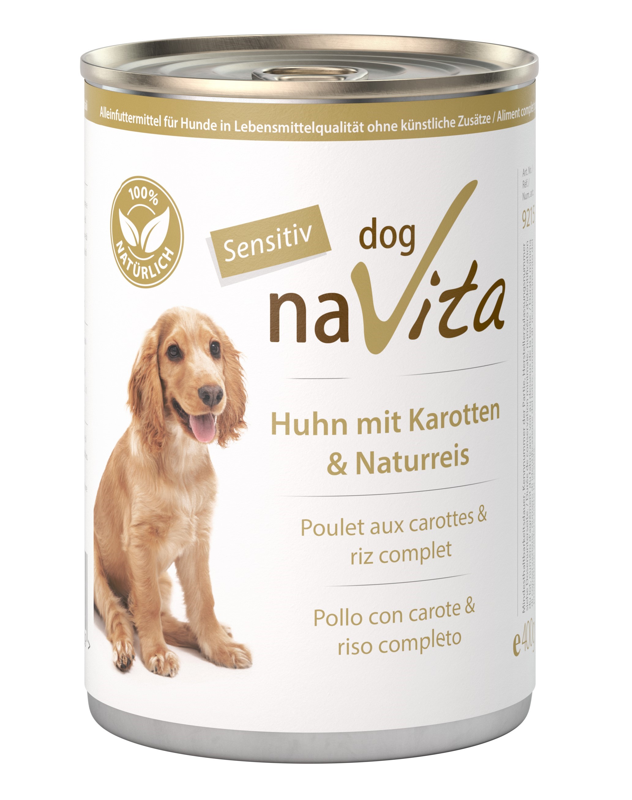 Huhn mit Karotten & Naturreis Sensitiv 400g